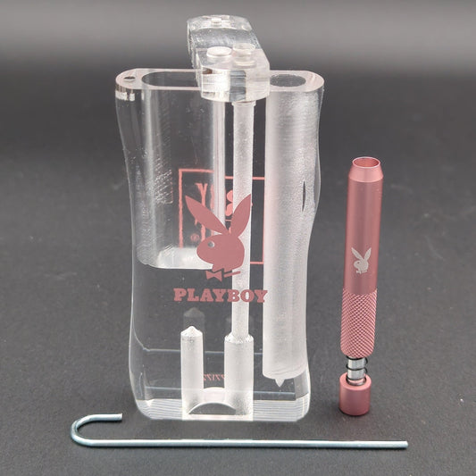PLAYBOY by RYOT Acrylic Magnetic Dugout with Spring One Hitter - Meech Madness Smoke Shop