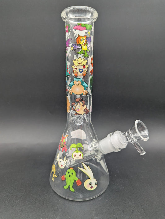 Pocket Monsters 10" Beaker Bong