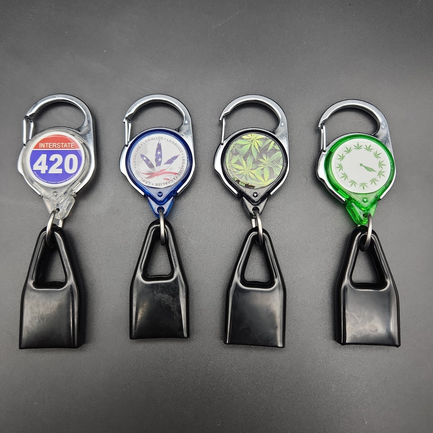 Premium Lighter Leash w/Mini Carabiner-Avernic Smoke Shop