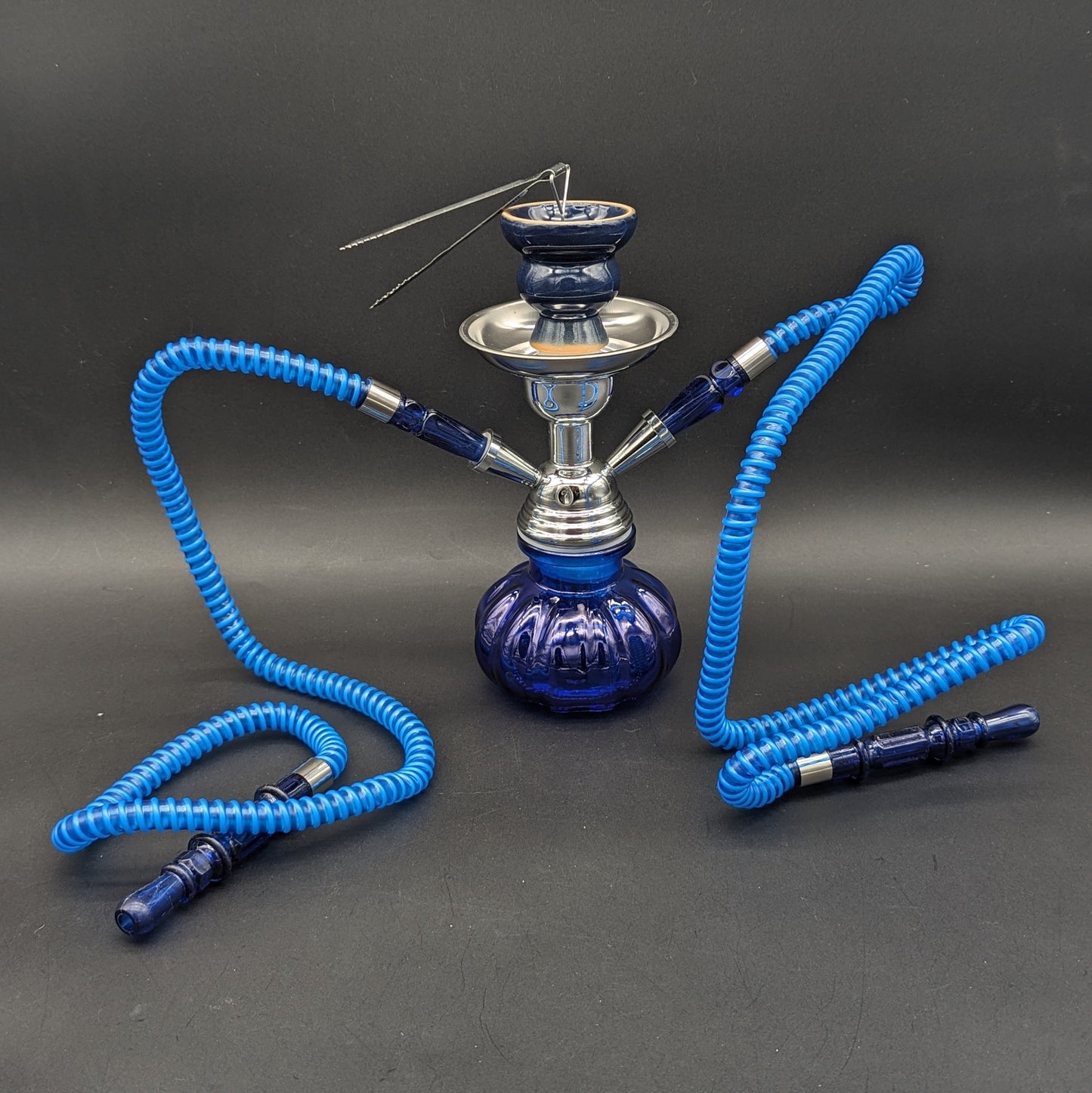 Premium Pumpkin Hookah | 2 Hose | 10"-Avernic Smoke Shop