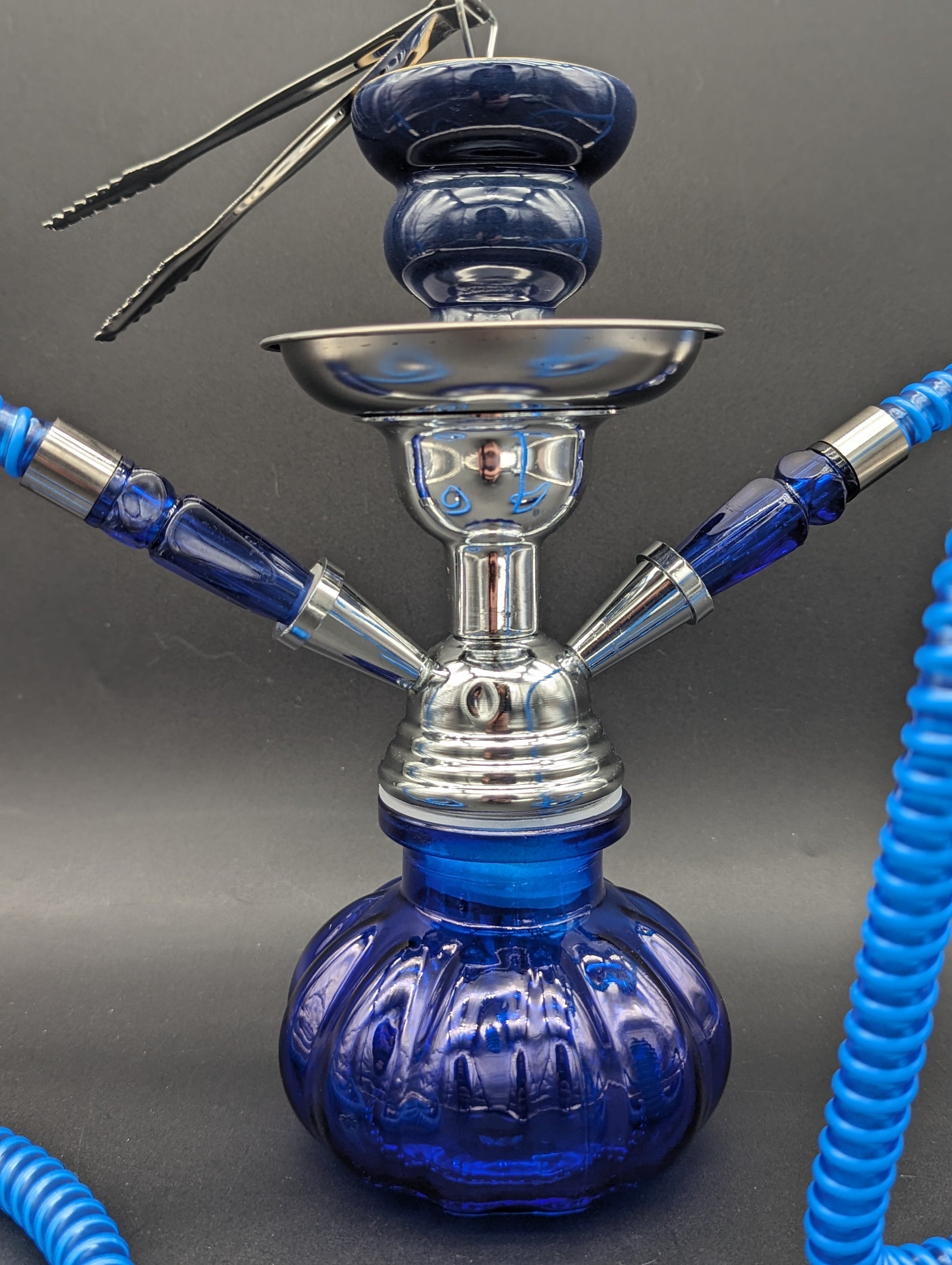 Premium Pumpkin Hookah | 2 Hose | 10"-Avernic Smoke Shop