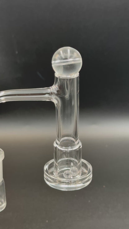 Straight Neck Control Tower Quartz Banger