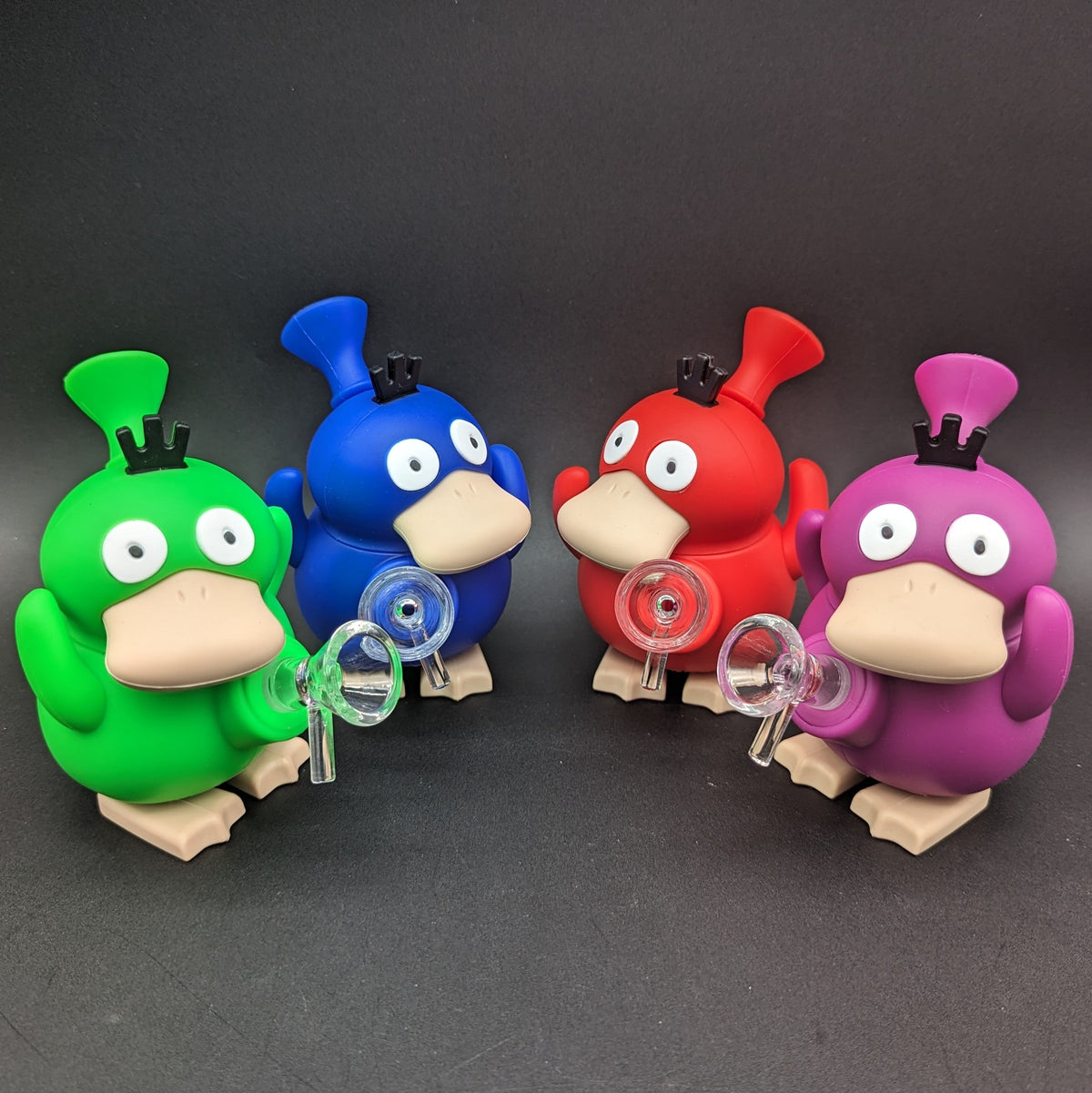 Psychic Duck Mini Silicone Bong-Meech Madness Smoke Shop