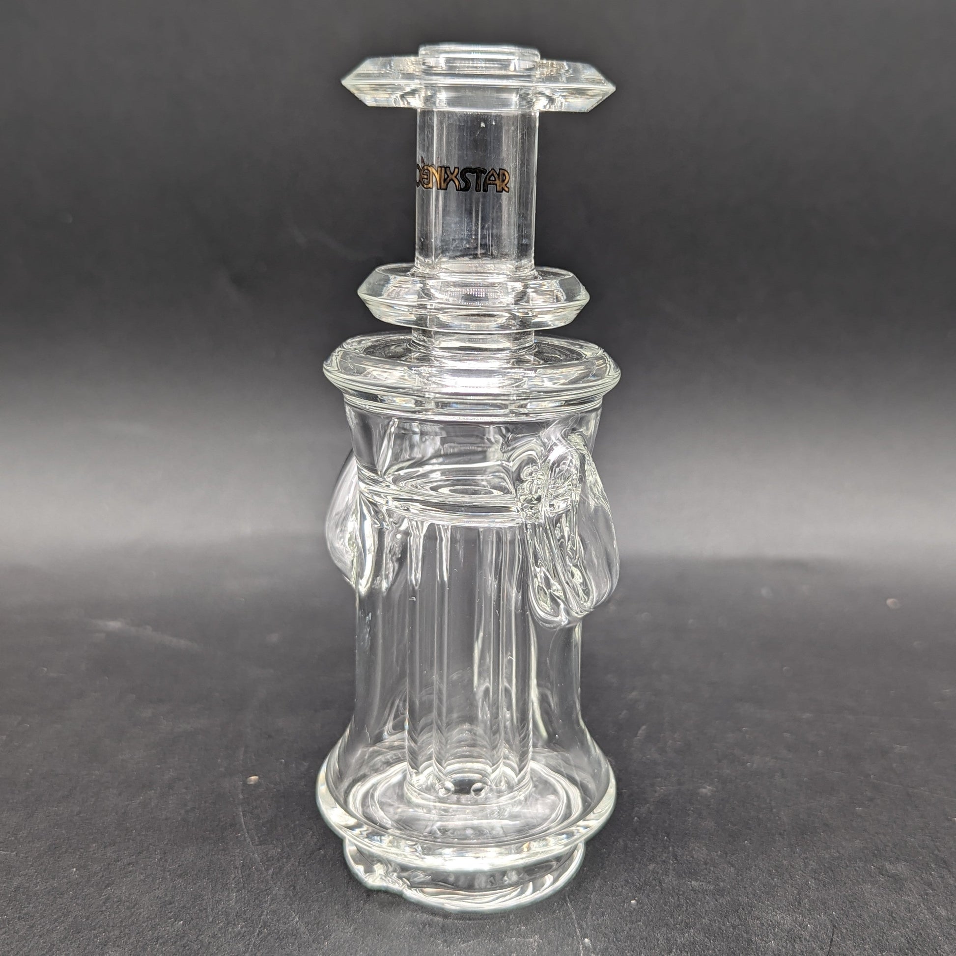 Puffco Crystal Cut Recycler Glass Attachment-Avernic Smoke Shop