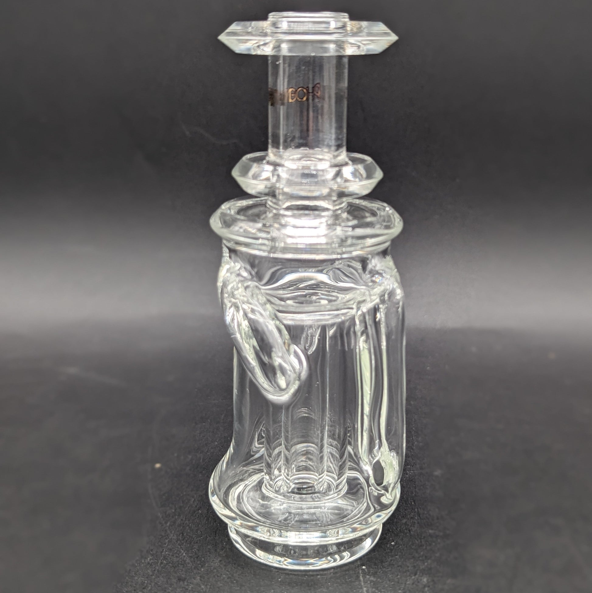 Puffco Crystal Cut Recycler Glass Attachment-Avernic Smoke Shop