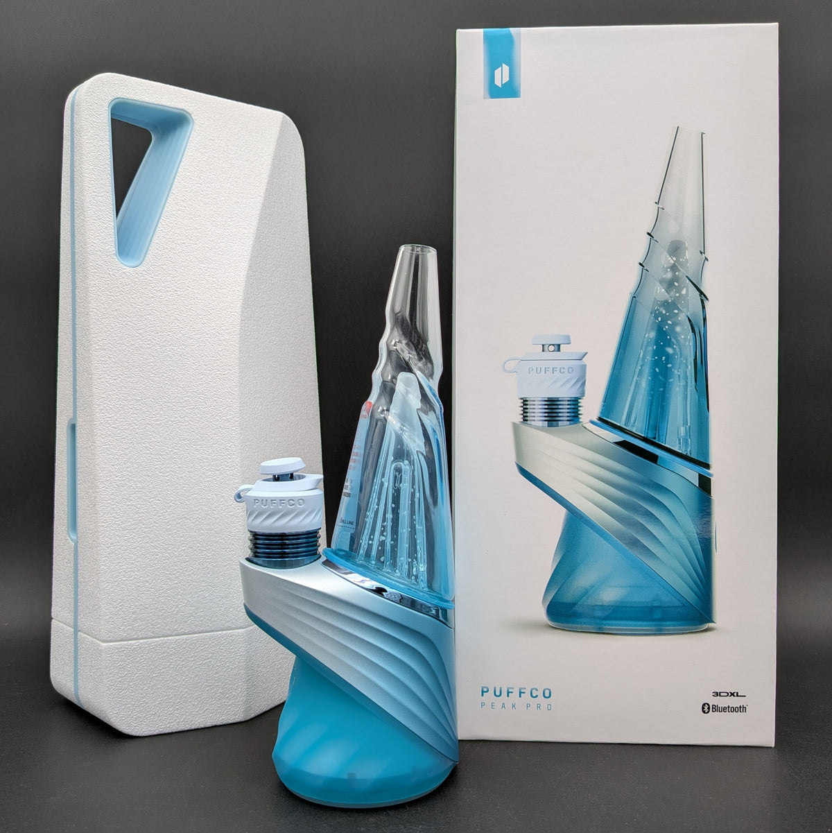 Puffco New Peak Pro Vaporizer w/ 3DXL | Glacier