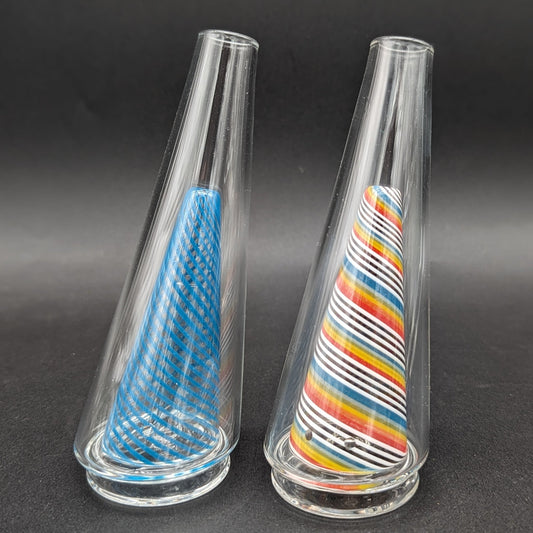 Puffco Peak Color Swirl Replacement Glass - Meech Madness Smoke Shop