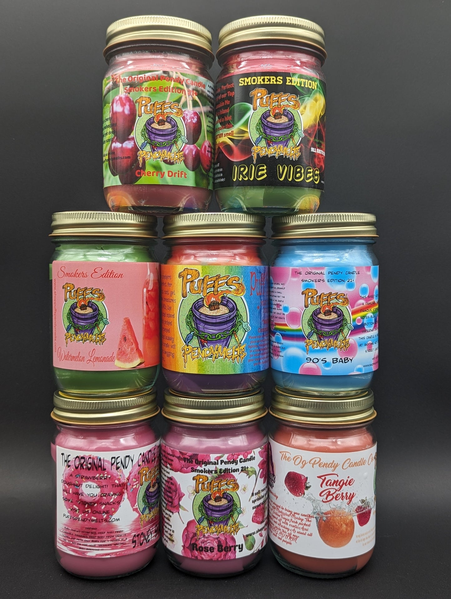 Puffs Pendy Melts - Smoker Edition Candles-Avernic Smoke Shop