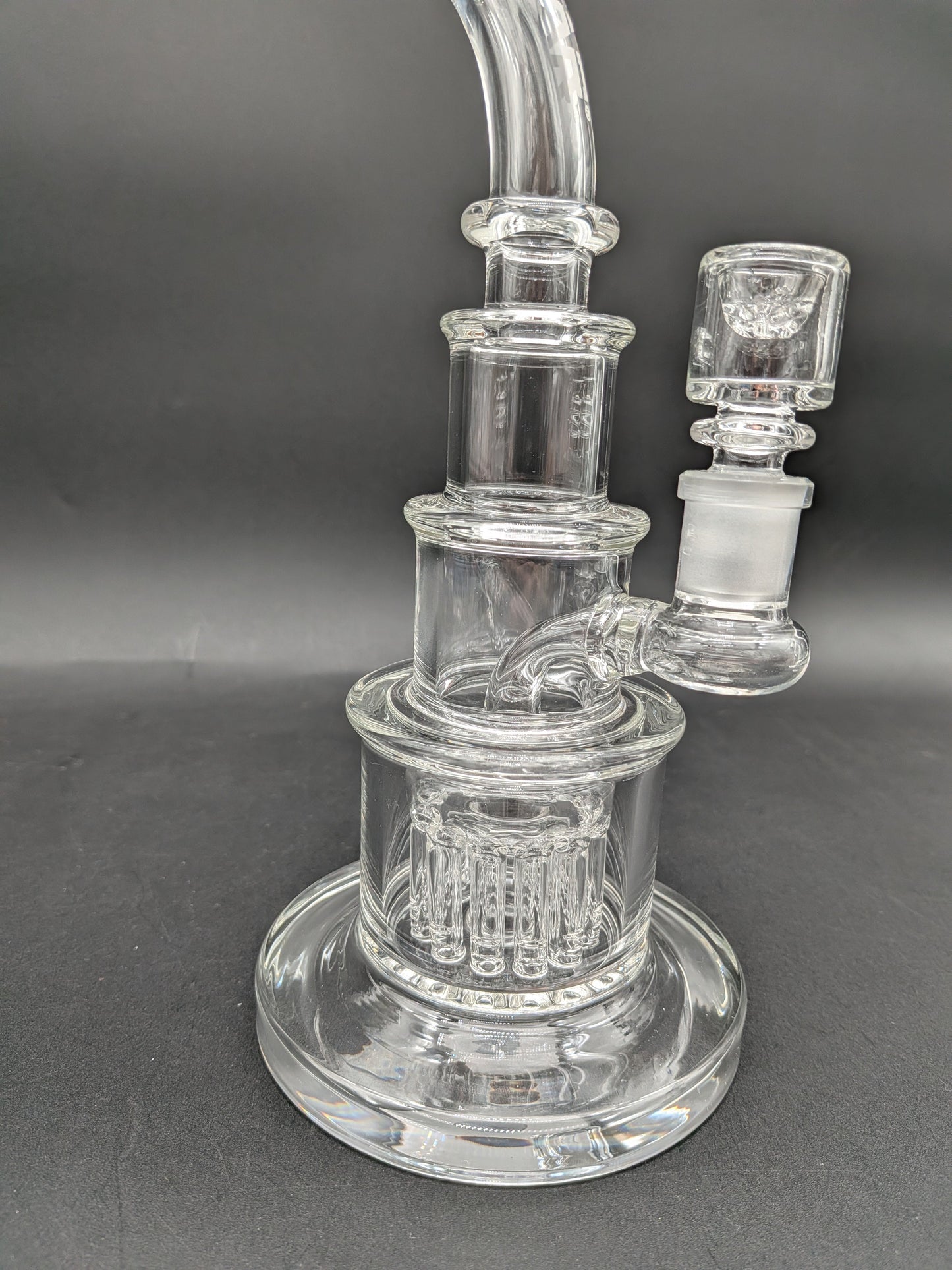 Pulsar 12-Arm Perc Chugger Glass Water Pipe | 10"