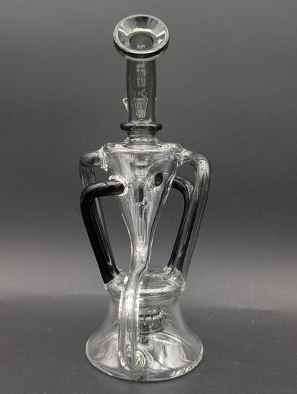 Pulsar 4-Tube Recycler Waterpipe - 9" / 14mm-Avernic Smoke Shop