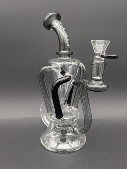 Pulsar 4-Tube Recycler Waterpipe - 9" / 14mm-Avernic Smoke Shop