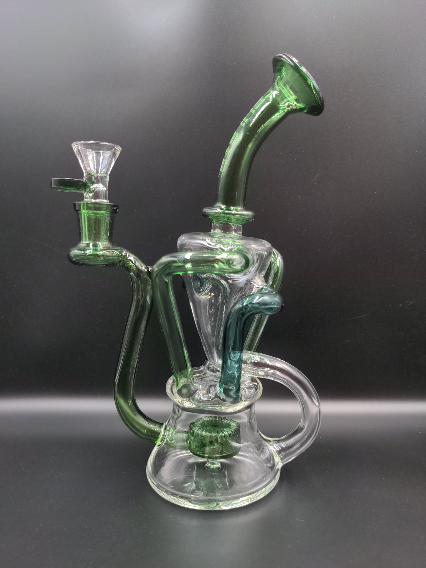 Pulsar 4-Tube Recycler Waterpipe - 9" / 14mm-Avernic Smoke Shop