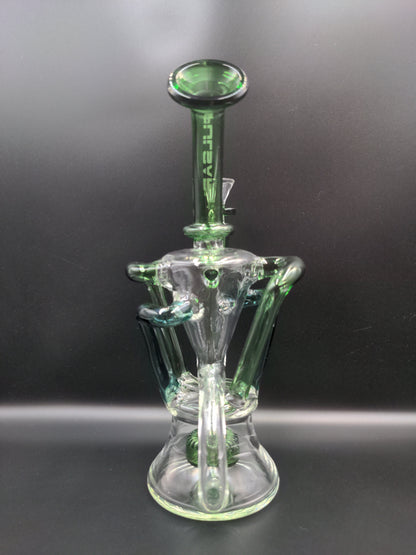 Pulsar 4-Tube Recycler Waterpipe - 9" / 14mm-Avernic Smoke Shop