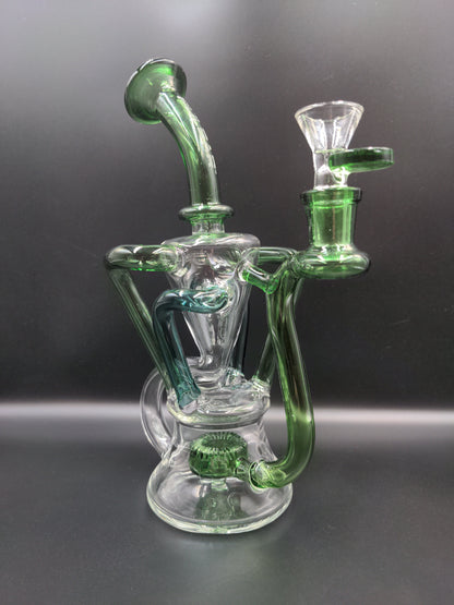 Pulsar 4-Tube Recycler Waterpipe - 9" / 14mm-Avernic Smoke Shop