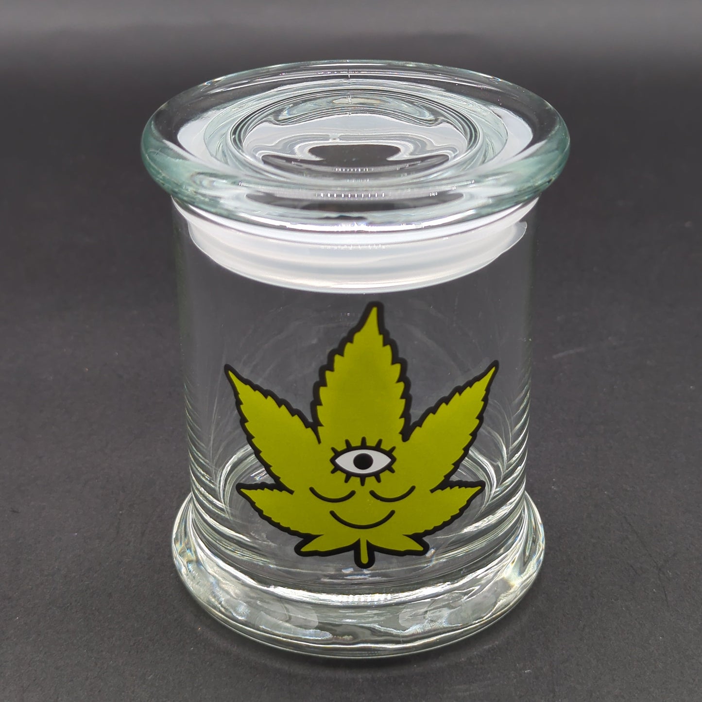 Pulsar 420 Jars x Wokeface Pop Top | Toke Face | 1/2 Oz - Avernic Smoke Shop