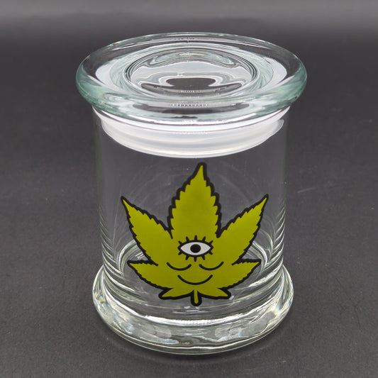 Pulsar 420 Jars x Wokeface Pop Top | Toke Face | 1/2 Oz - Avernic Smoke Shop