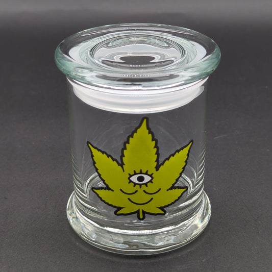 Pulsar 420 Jars x Wokeface Pop Top | Toke Face | 1/3 Oz - Meech Madness Smoke Shop