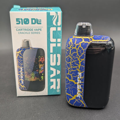 Pulsar 510 Discrete LCD Screen Vape Bar | Crackle Series - Meech Madness Smoke Shop