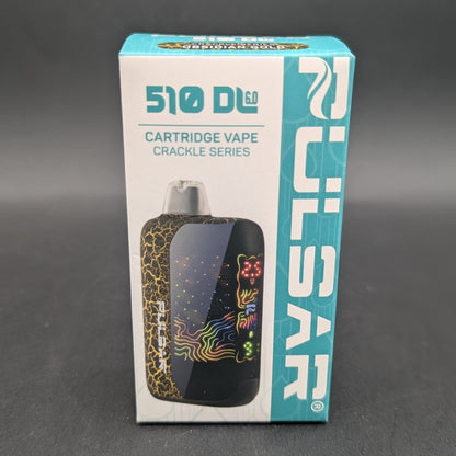 Pulsar 510 Discrete LCD Screen Vape Bar | Crackle Series - Meech Madness Smoke Shop