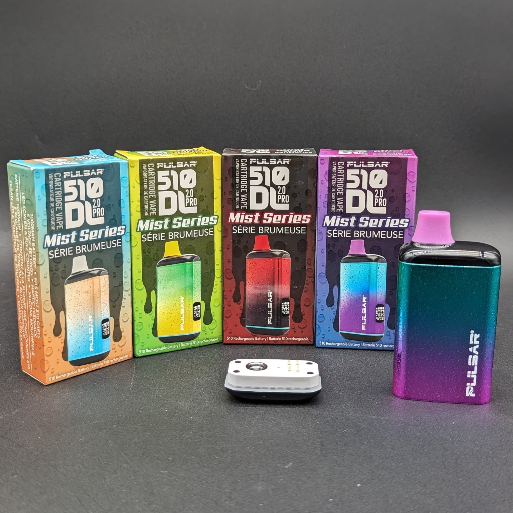 Pulsar 510 DL 2.0 Pro VV Vape Battery | Mist Series | 1000mAh - Meech Madness Smoke Shop