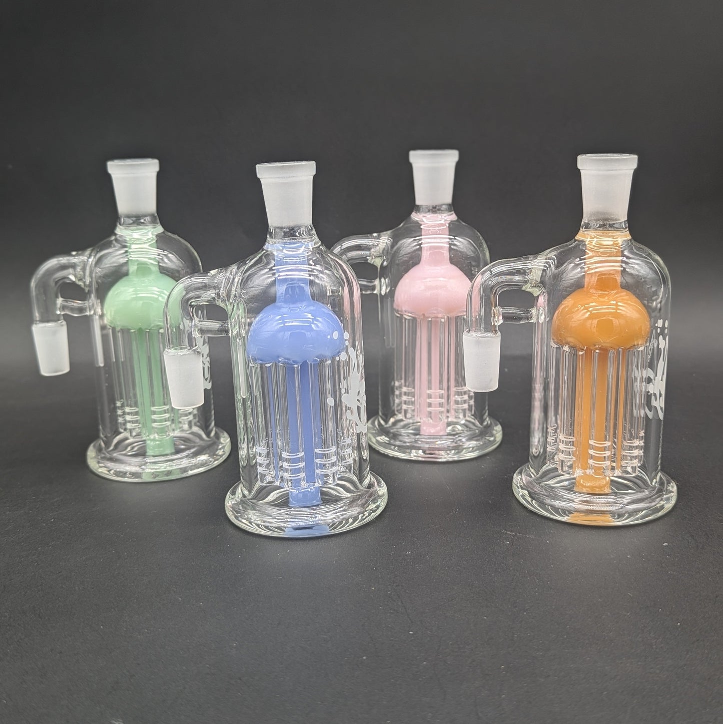 Pulsar 8 Arm Ash Catcher - 14mm 90 Degrees-Meech Madness Smoke Shop