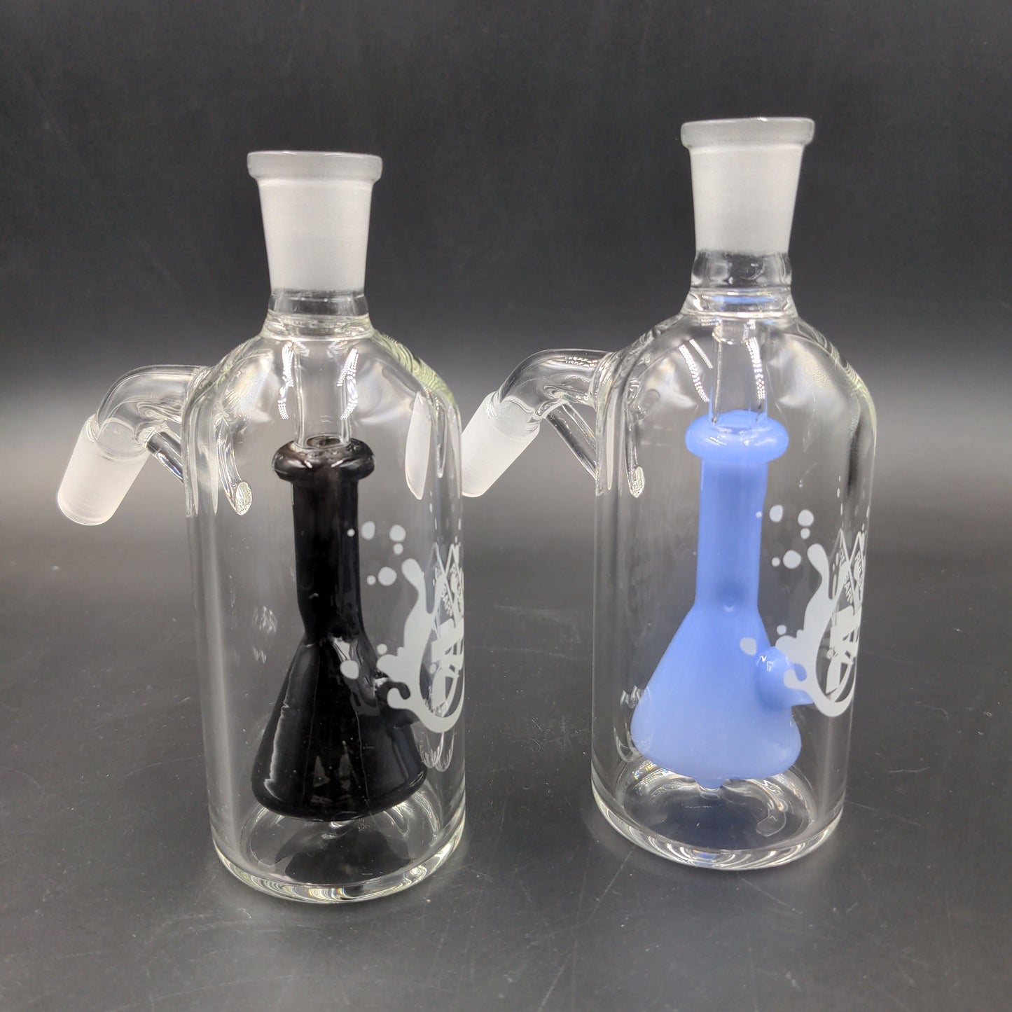 Pulsar Beaker Perc Ash Catcher 14mm 45°| 5.5"-Avernic Smoke Shop