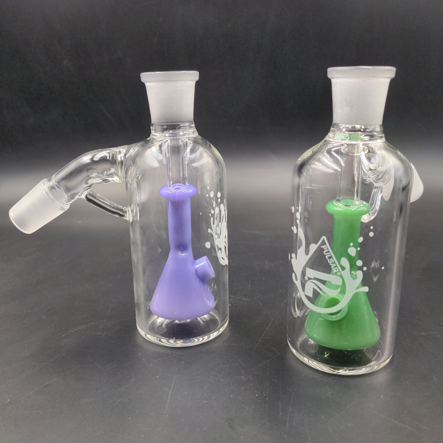 Pulsar Beaker Perc Ash Catcher 18mm 45°| 5.5"-Avernic Smoke Shop