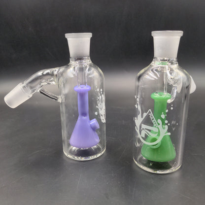 Pulsar Beaker Perc Ash Catcher 18mm 45°| 5.5"-Avernic Smoke Shop