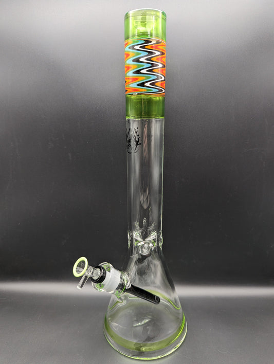 Pulsar Black Downstem Water Pipe | 18" | 14mm - Avernic Smoke Shop