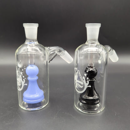 Pulsar Chess Pawn Ash Catcher | 14mm 45 Degrees - Meech Madness Smoke Shop