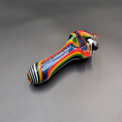 Pulsar Cosmic Journey Dichro Hand Pipe | 3.75" - Avernic Smoke Shop