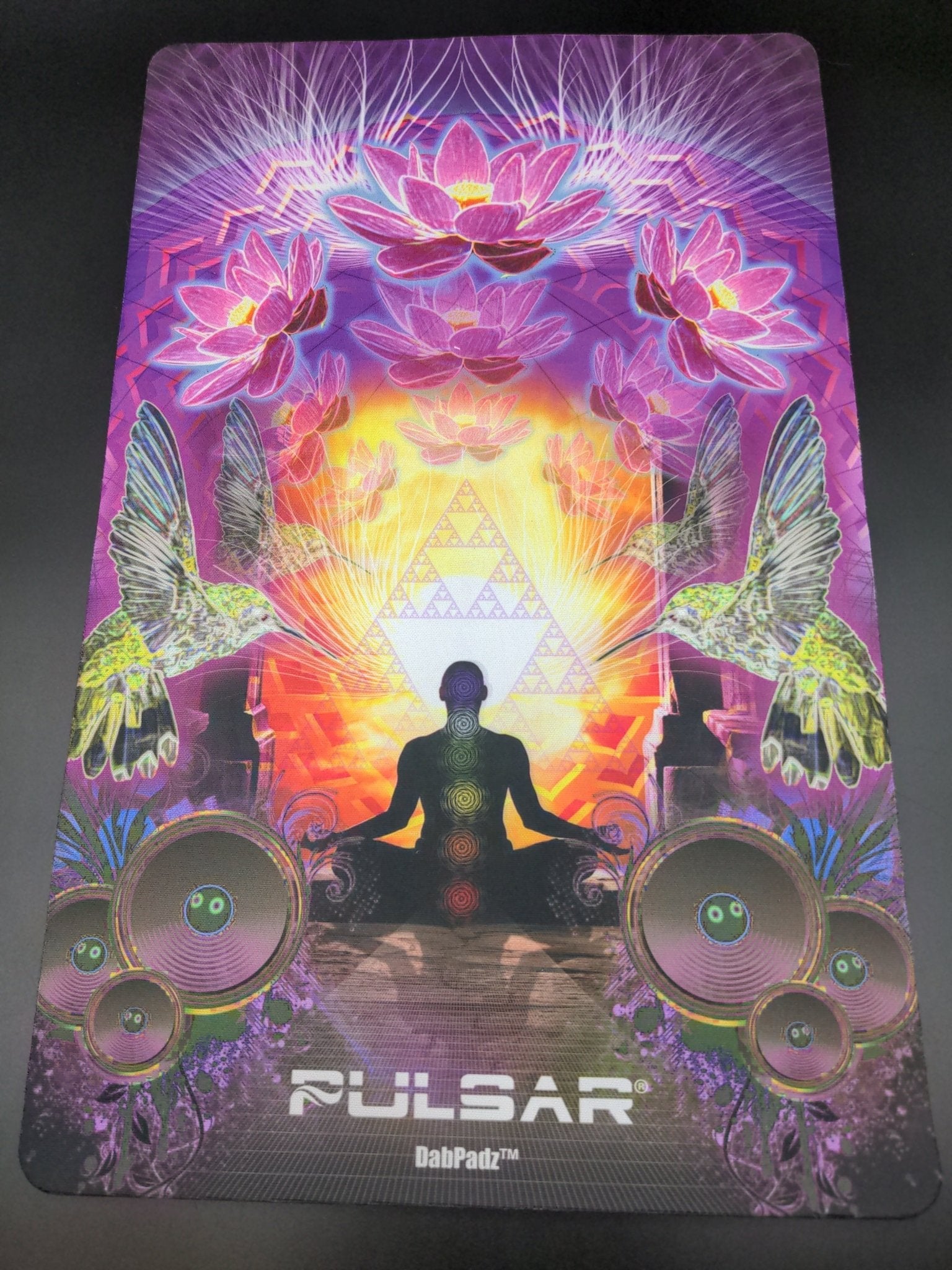 Pulsar DabPadz "Sound of Silence" 10" x 16" - Meech Madness Smoke Shop