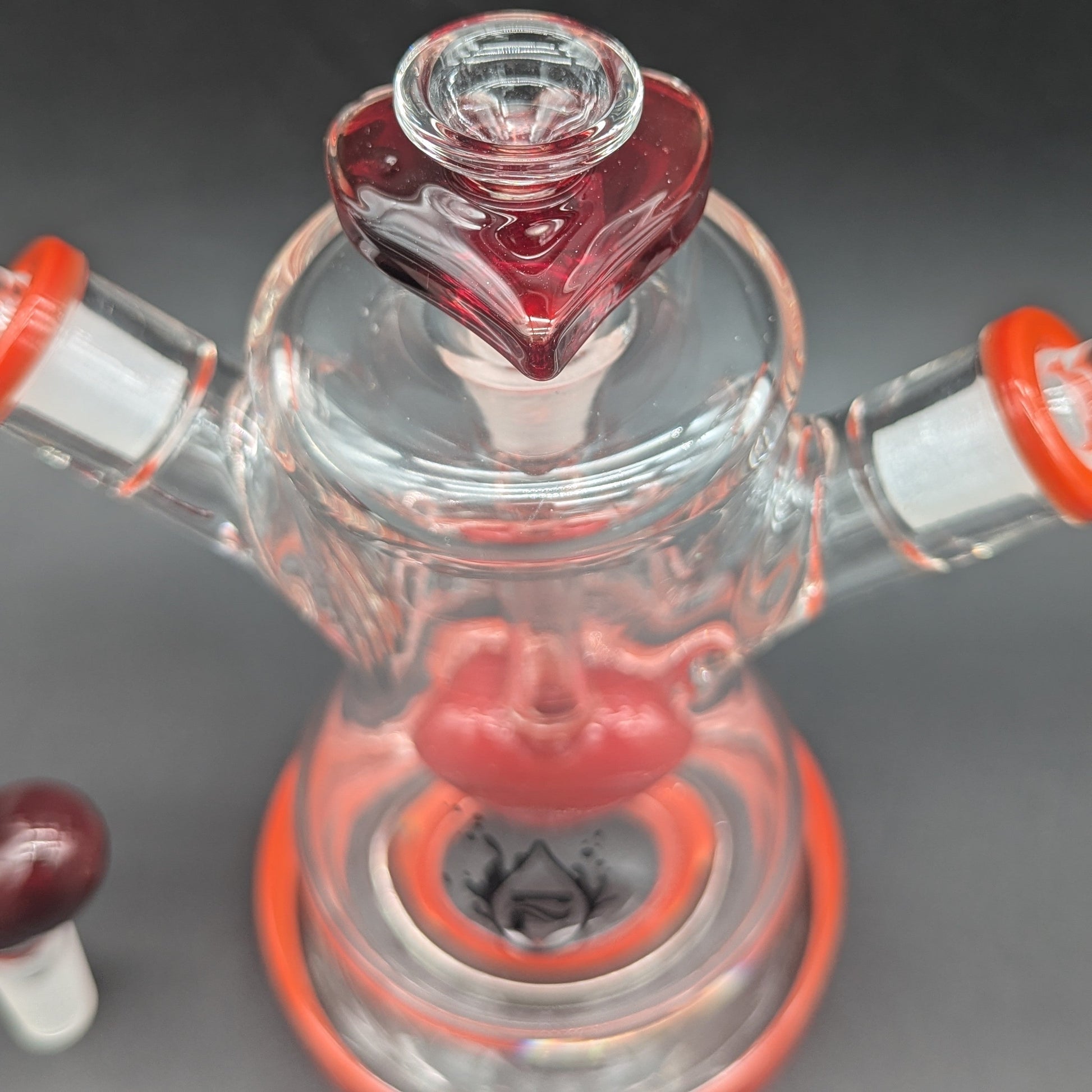 Pulsar Date Night: Part 2 Dual Neck Glass Water Pipe | 8.5"-Avernic Smoke Shop