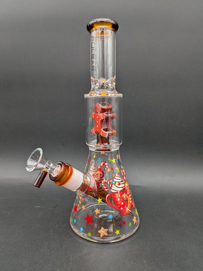 Pulsar Dazed & Delicious Gingerbread Man Beaker Bong