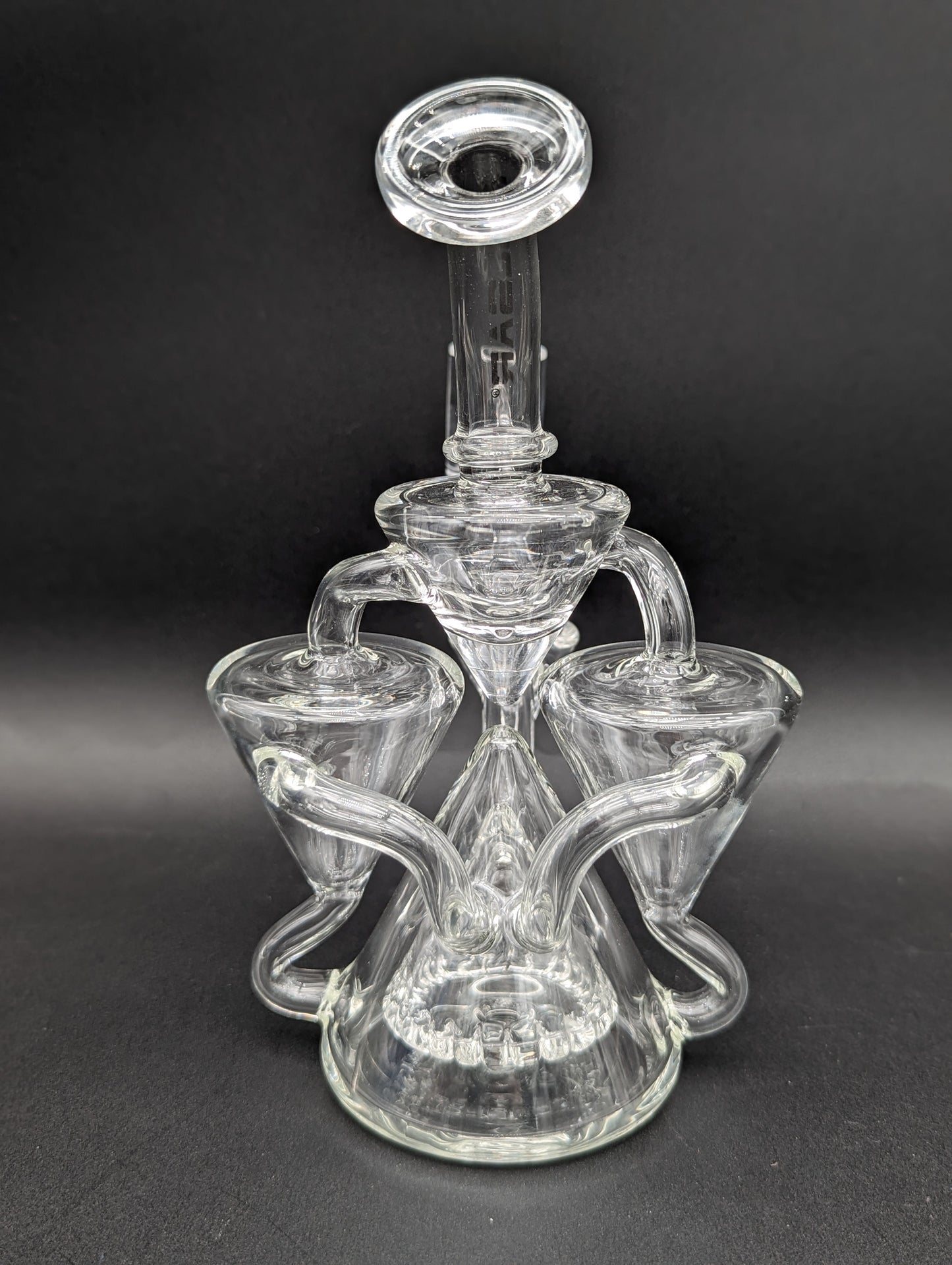 Pulsar Dual Recycler Glass Dab Rig | 7.75" | 14mm