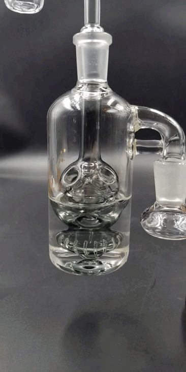 Pulsar Egg Perc Ash Catcher - 18mm 90 Degree-Avernic Smoke Shop