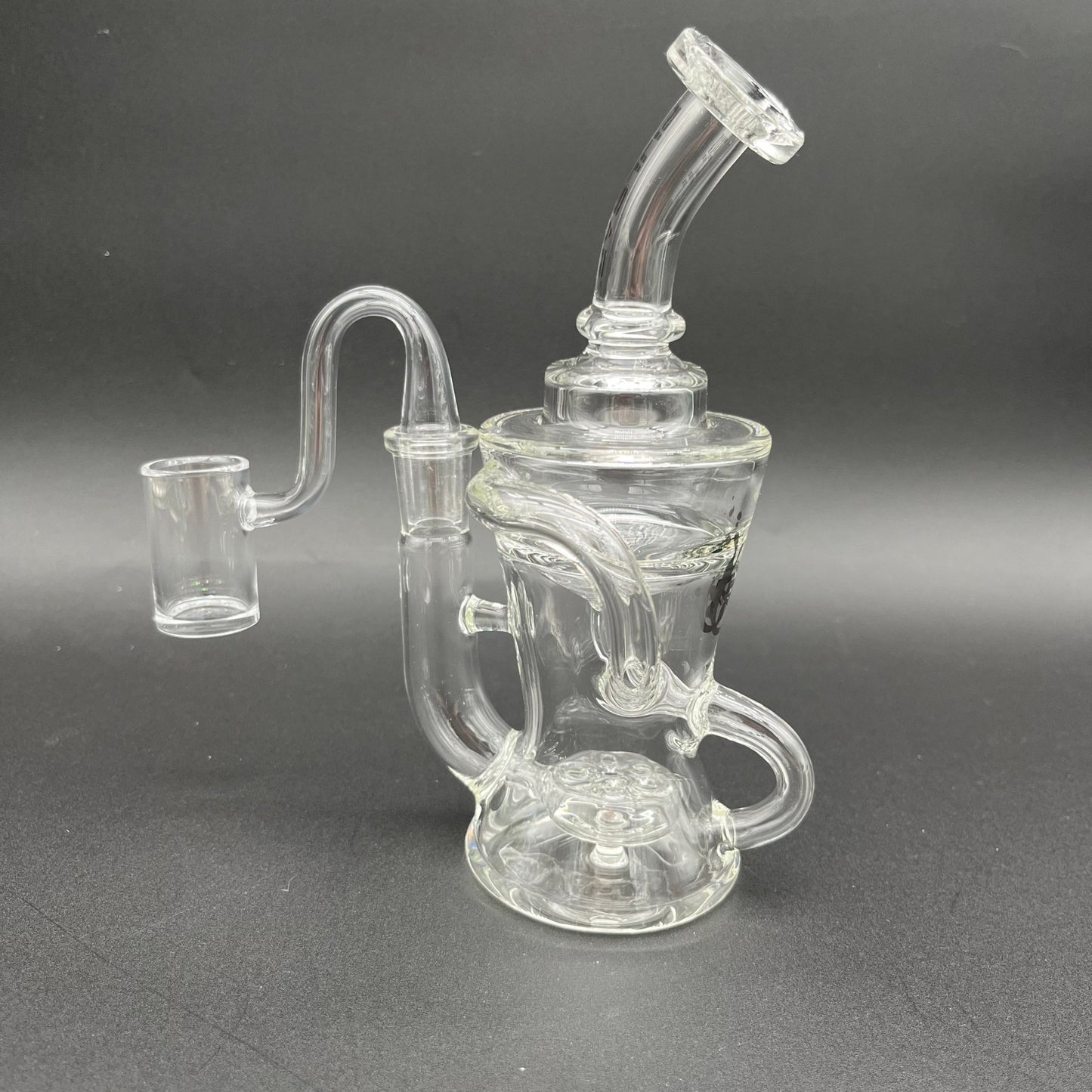 Pulsar Enchanted Double Chamber Recycler Rig - Meech Madness Smoke Shop