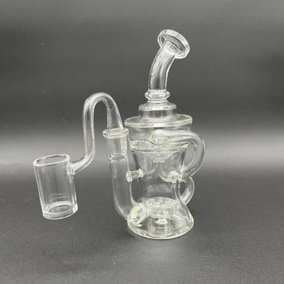 Pulsar Enchanted Double Chamber Recycler Rig - Meech Madness Smoke Shop