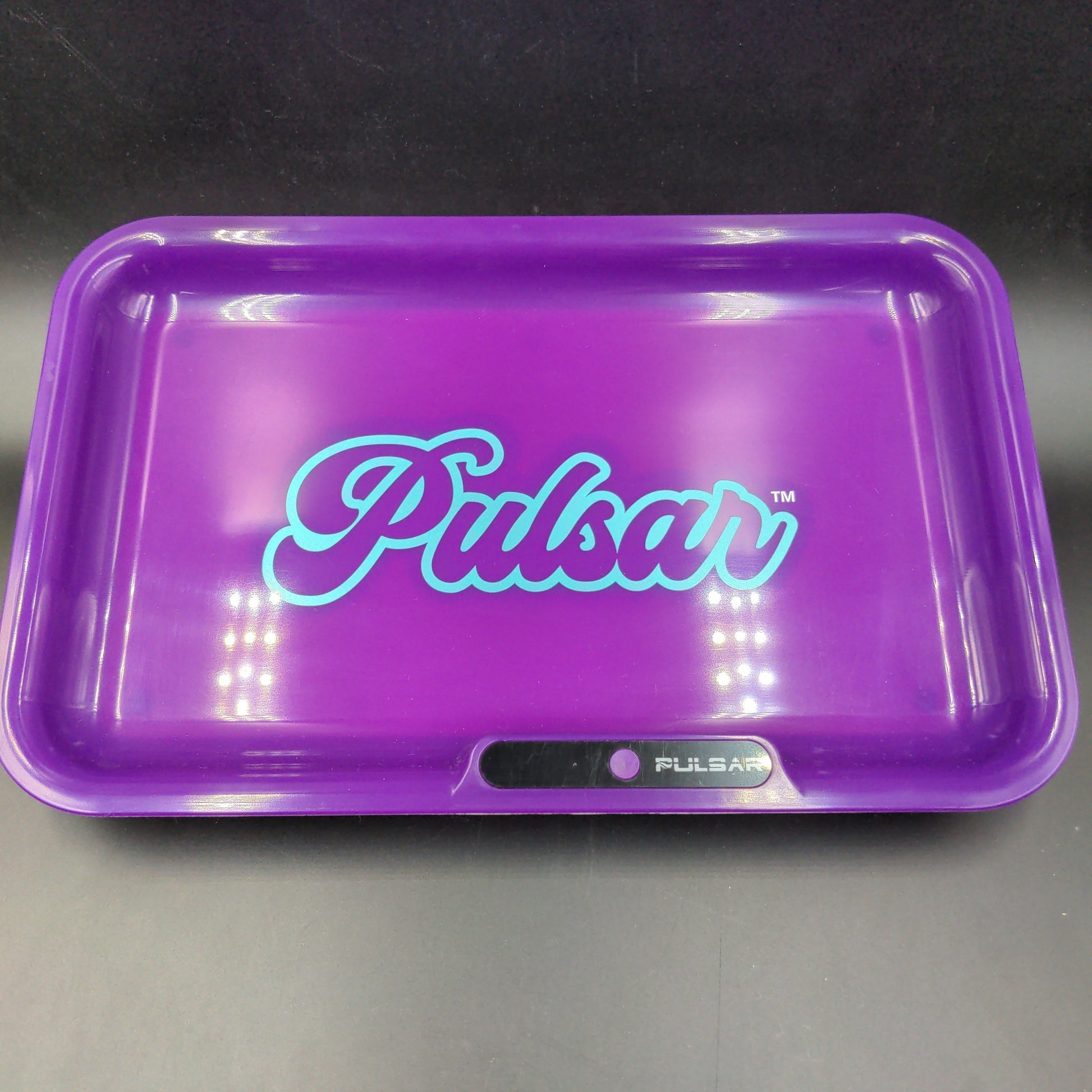 Pulsar Glow LED Rolling Tray | 11" x 7" | Pulsar Logo - Avernic Smoke Shop