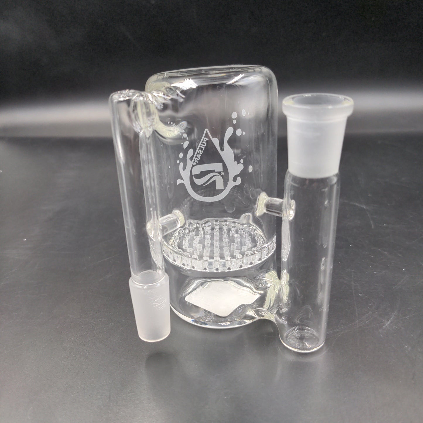 Pulsar Honeycomb Ash Catcher - 14mm 90 Degrees-Meech Madness Smoke Shop