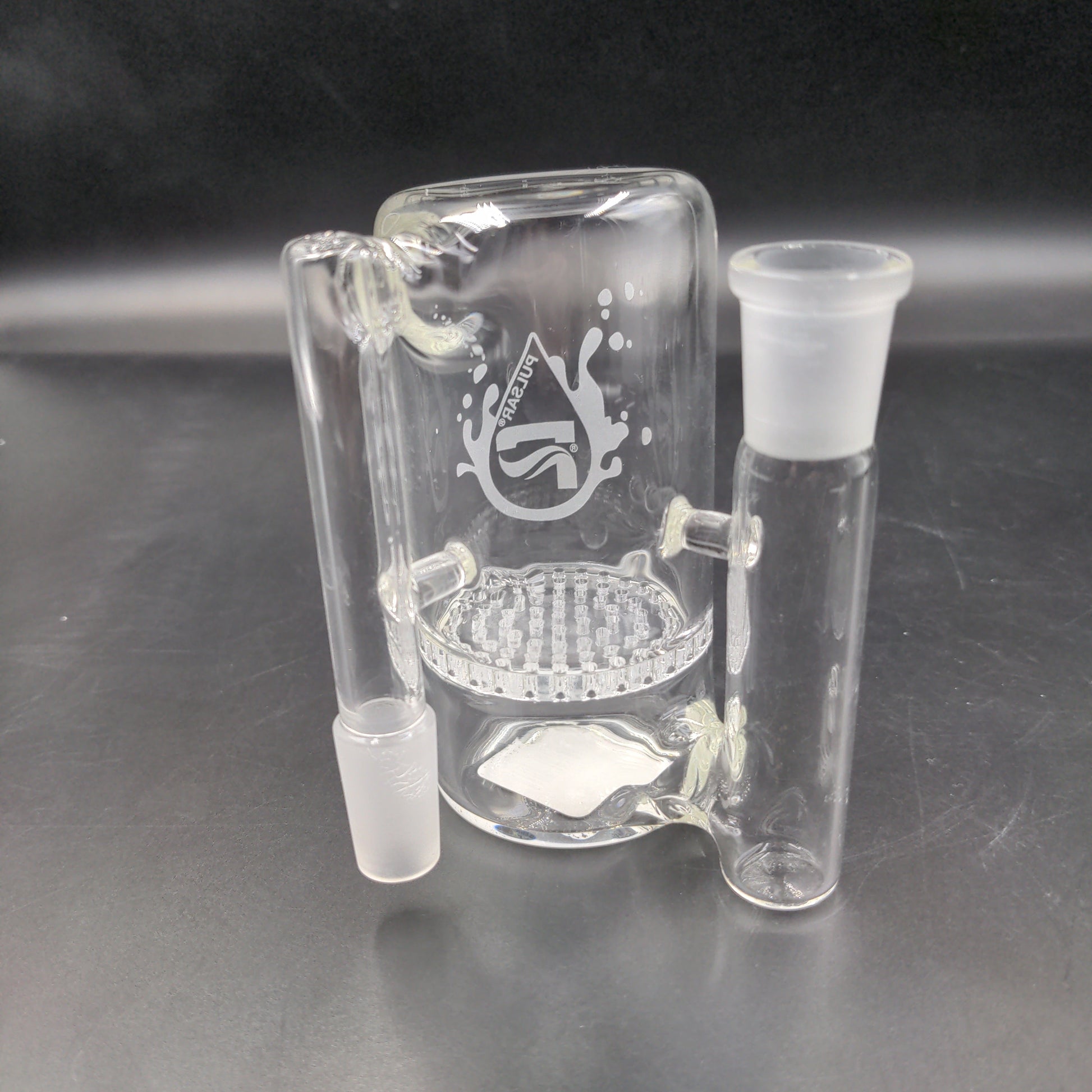 Pulsar Honeycomb Ash Catcher - 14mm 90 Degrees-Meech Madness Smoke Shop