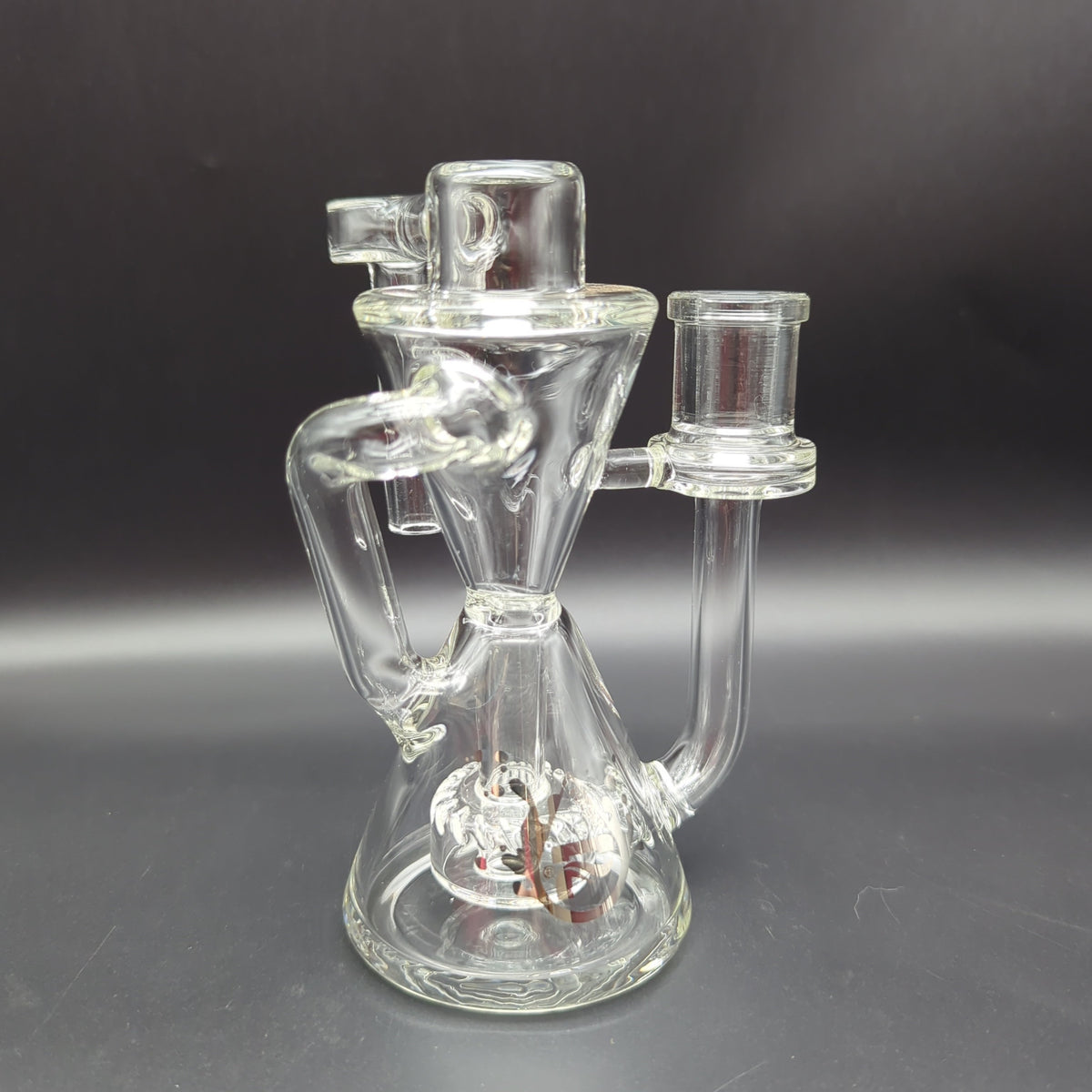 Pulsar Hourglass Recycler Ash Catcher | 5.25" | 14mm-Avernic Smoke Shop