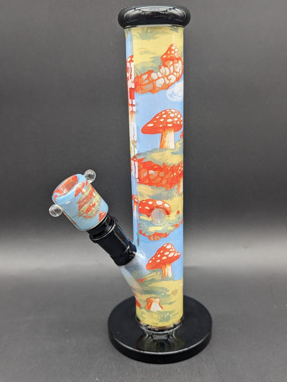 Pulsar Inside Print Straight Tube | 11.25" - Meech Madness Smoke Shop
