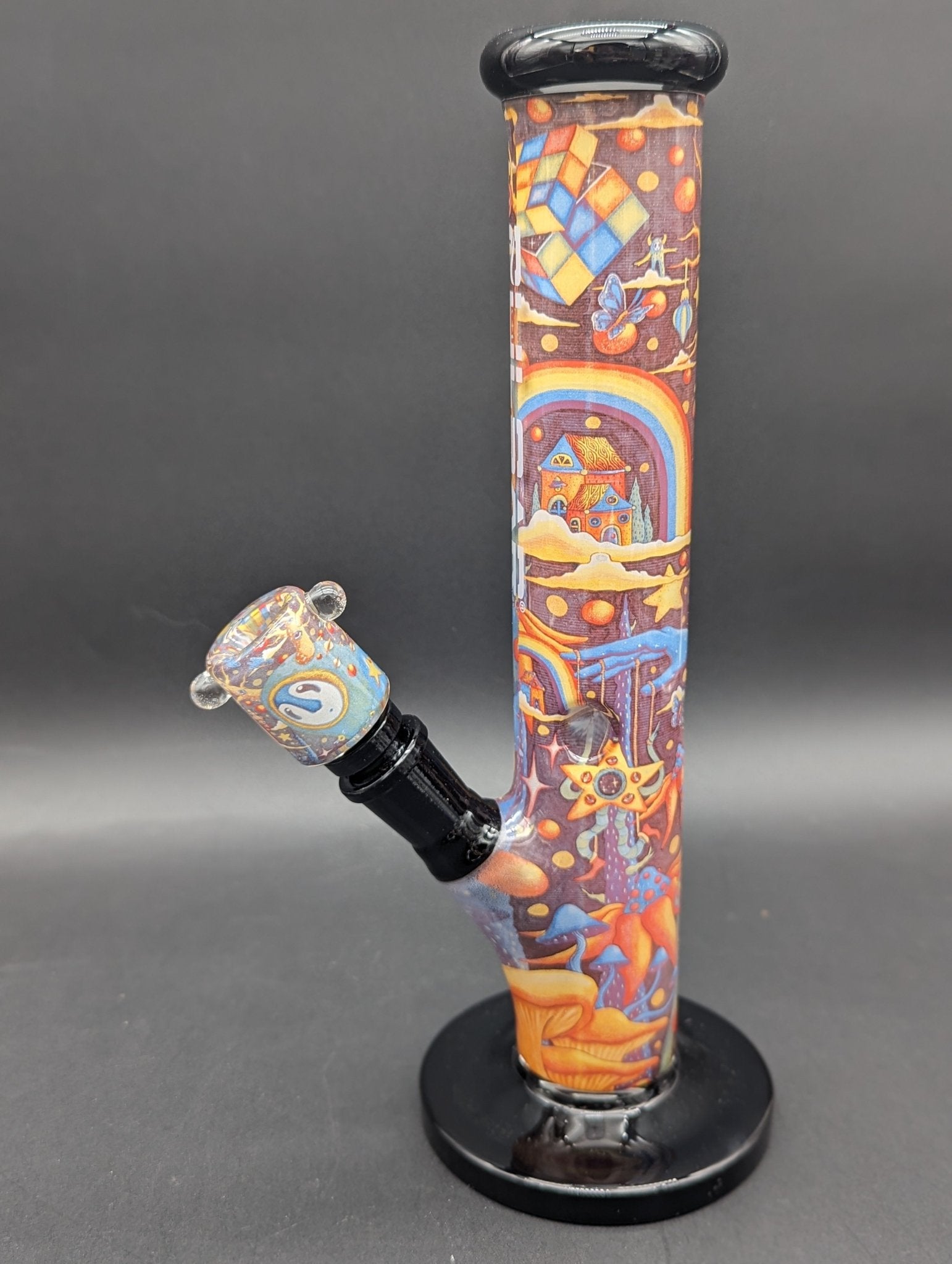 Pulsar Inside Print Straight Tube | 11.25" - Meech Madness Smoke Shop