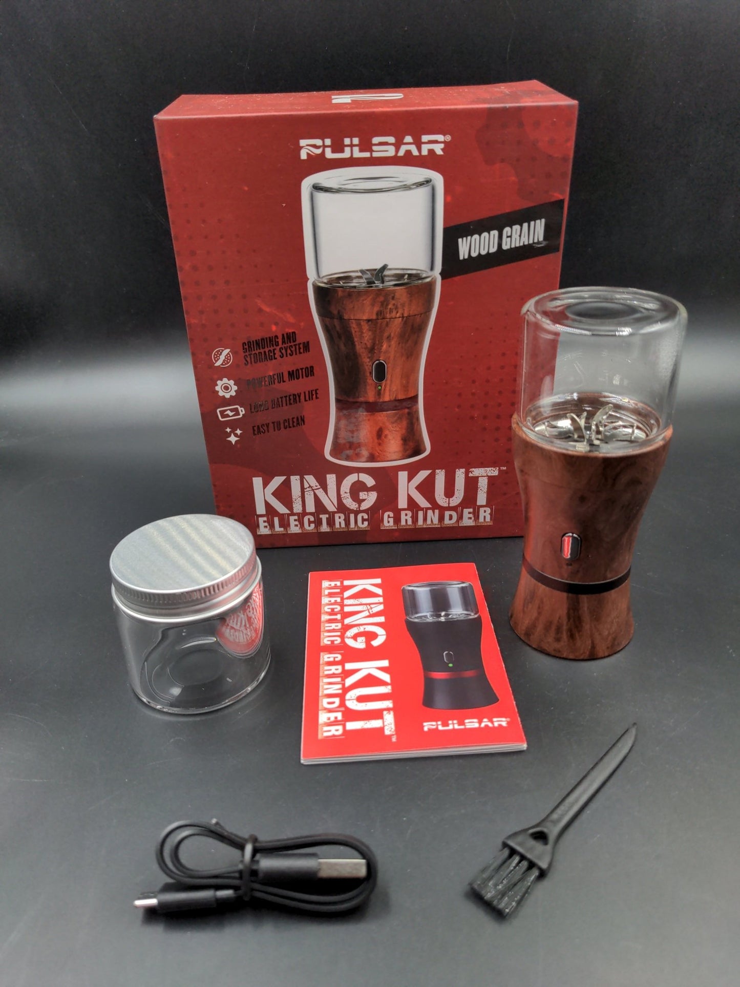 Pulsar King Kut Electric Grinder - Meech Madness Smoke Shop