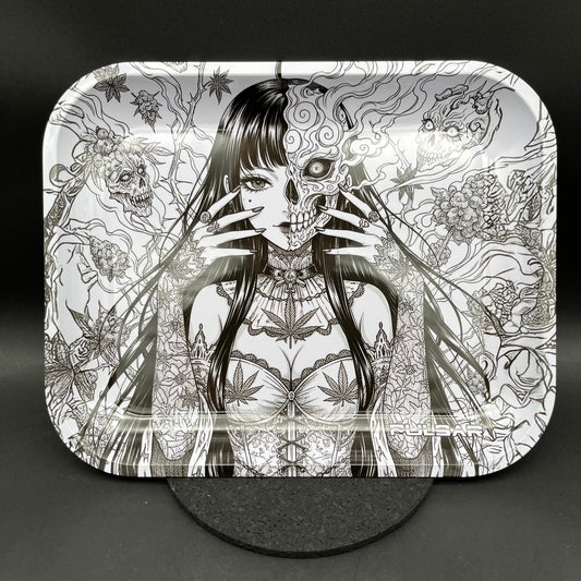 Pulsar Large Metal Rolling Tray | The Courier | 13"x11"-Avernic Smoke Shop