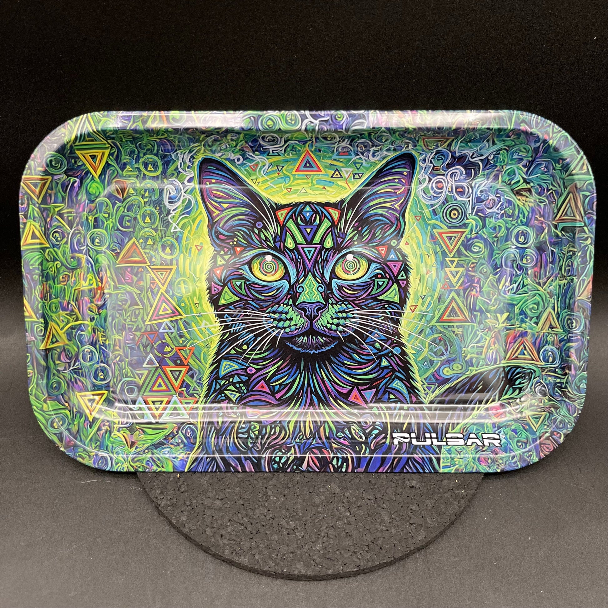 Pulsar Metal Rolling Tray | Cat-atonic | 11"x7"-Avernic Smoke Shop