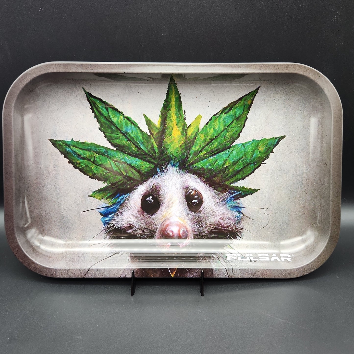 Pulsar Metal Rolling Tray | Opotsum | 11"x7"-Avernic Smoke Shop