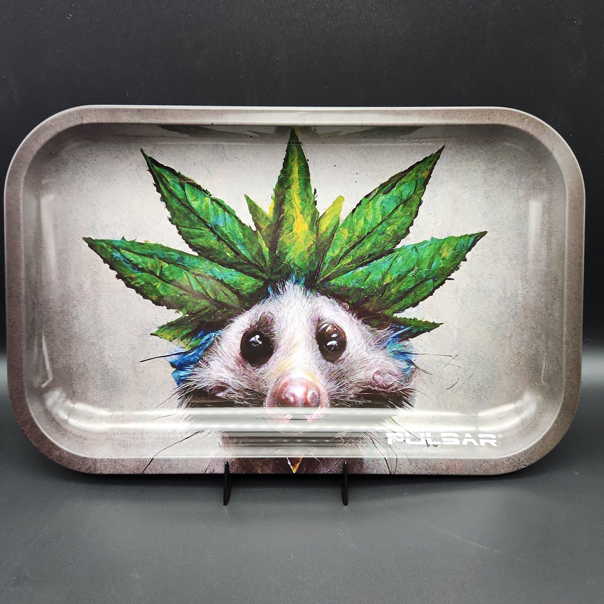 Pulsar Metal Rolling Tray | Opotsum | 11"x7"-Avernic Smoke Shop