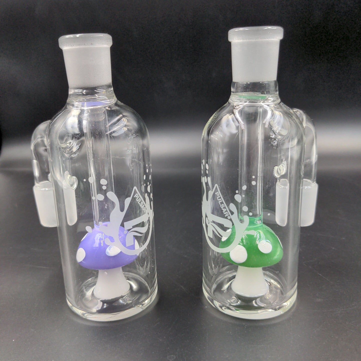 Pulsar Mushroom Ash Catcher - 18mm 90 Degrees - Avernic Smoke Shop